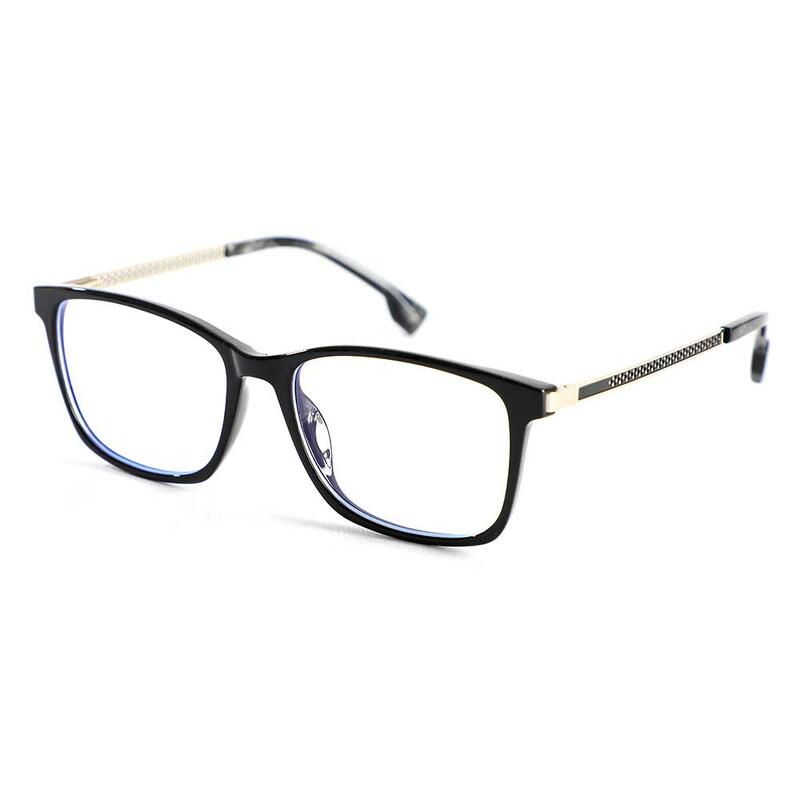 Occhiali da Vista Charlotte Rettangolare Nero 