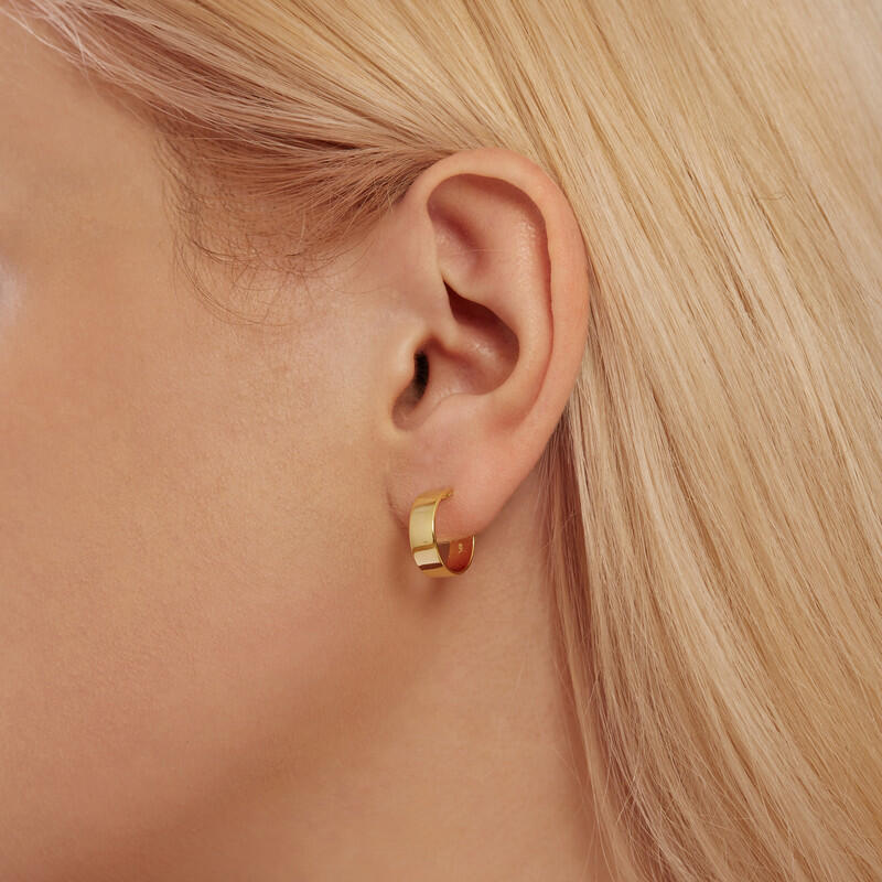 "The Glory Of Love" Mini Hoop Earrings