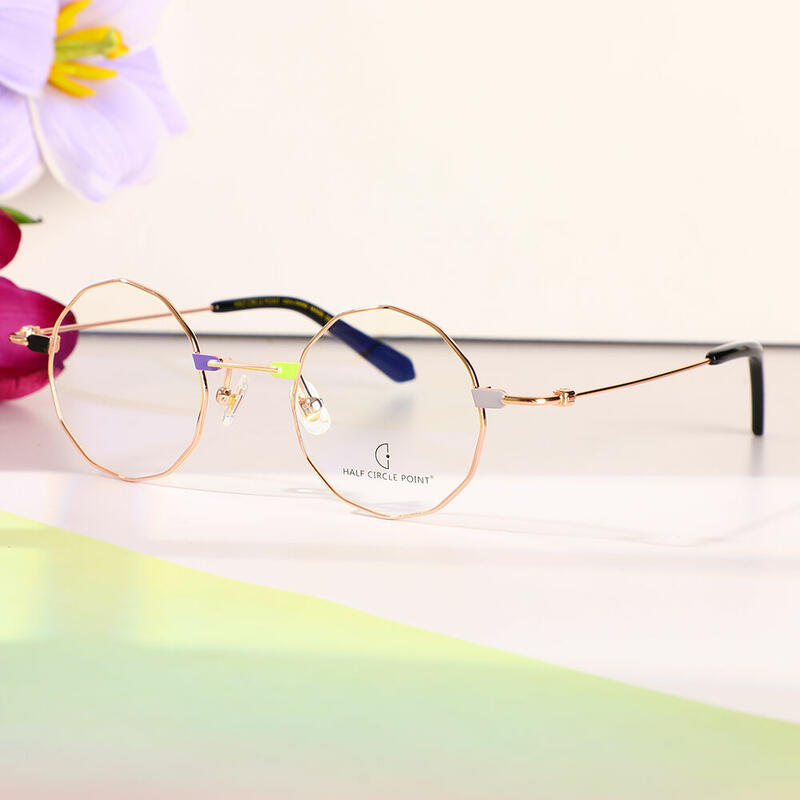 Occhiali da Vista Adelaide Rotondo Oro