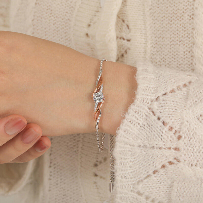 Jeulia Bracelet Vague Classique Amore Personnalisé