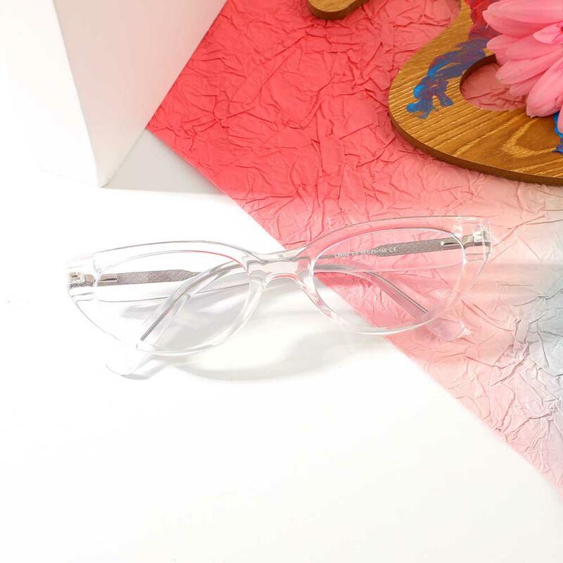 Occhiali da Vista Everley Cat Eye Chiaro 