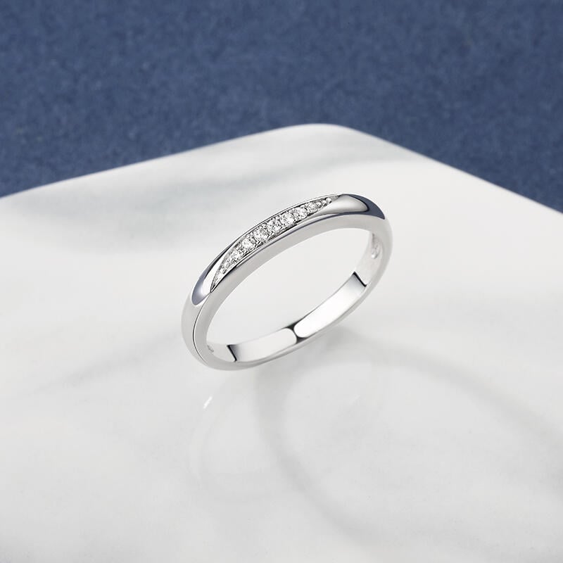 Simple Promise Rings For Men Jeulia Simple Ripple Custom Promise Ring for Men - Jeulia Jewelry