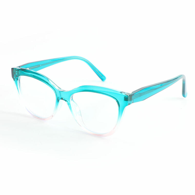 Lewis Cat Eye Grüne Brille