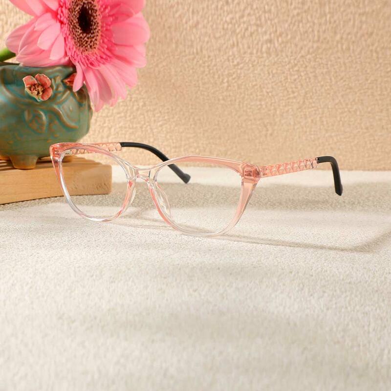 Minnie Cat Eye Rosa Brille