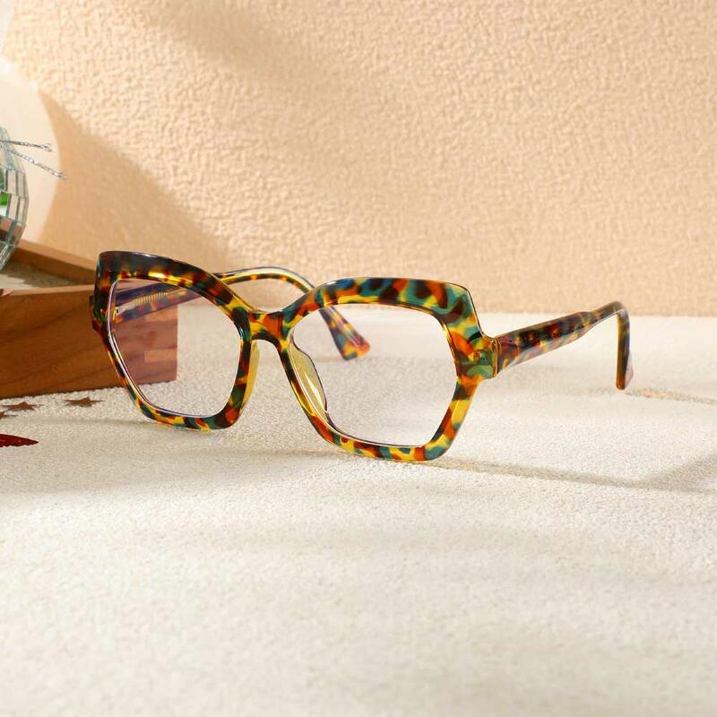 Quentin Geometrische Schildkröte Brille