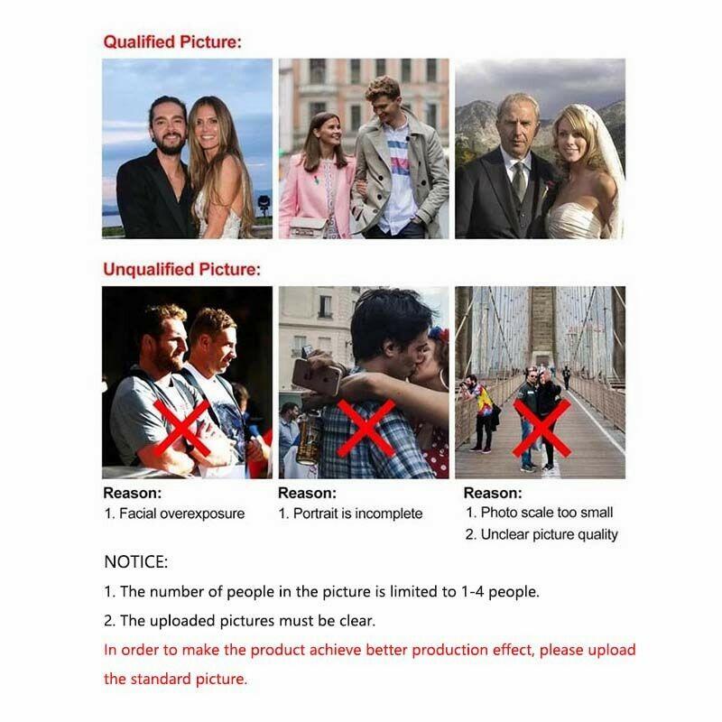 Double Sided Personalized Photo Ultra Thin Wallet for Men