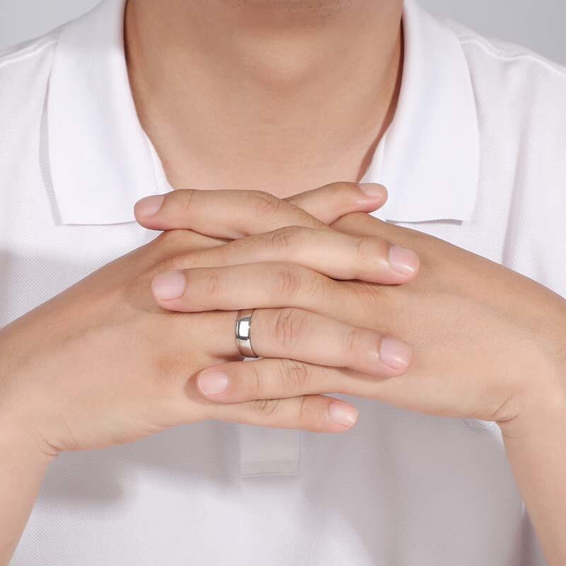 "I Trust You" Men's Wedding Ring