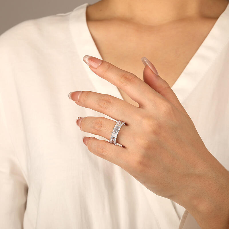 "You Mean the World to Me" Classic Wedding Ring