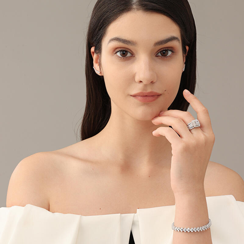 Jeulia Classic Shining Bracelet