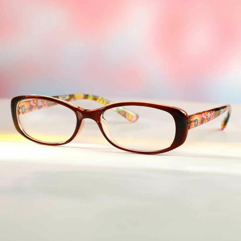 Occhiali da Vista Theresa Rettangolare Marrone