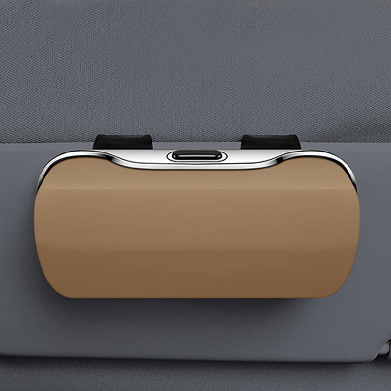 Personalized Car Sunglasses Case Multifunctional Glasses Case Sun Visor Clip Storage Box for Men
