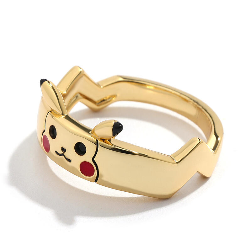 Jeulia "I Choose You" Cute Design Sterling Silver Women's Band