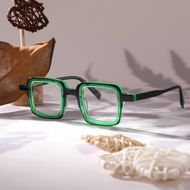 Gafas Graduadas Cuadradas Verdes Harrod