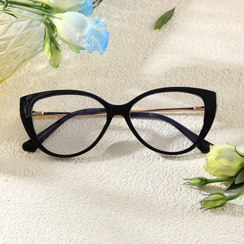 Lunettes de Vue Jenny Cat Eye Noir 
