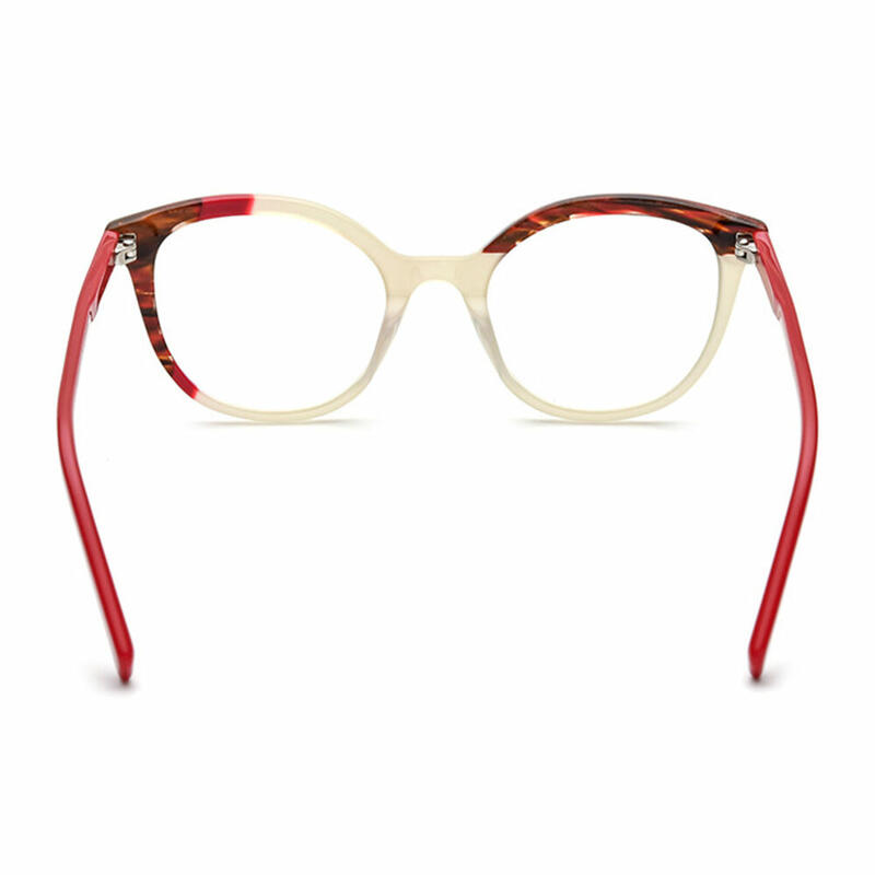 Occhiali da Vista Chanty Cat Eye Rosso 