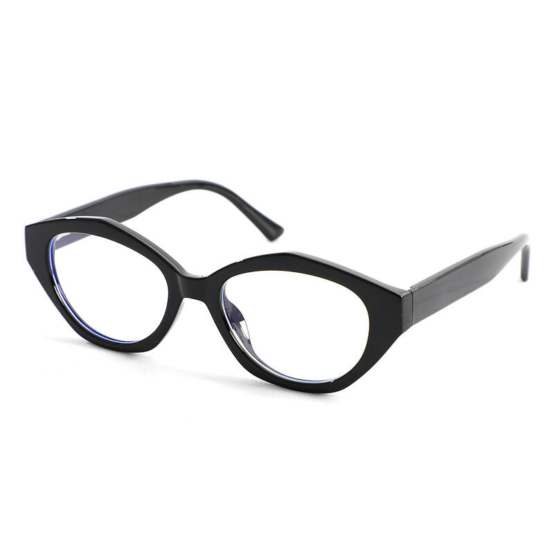 Occhiali da Vista Bobby Ovale Nero 