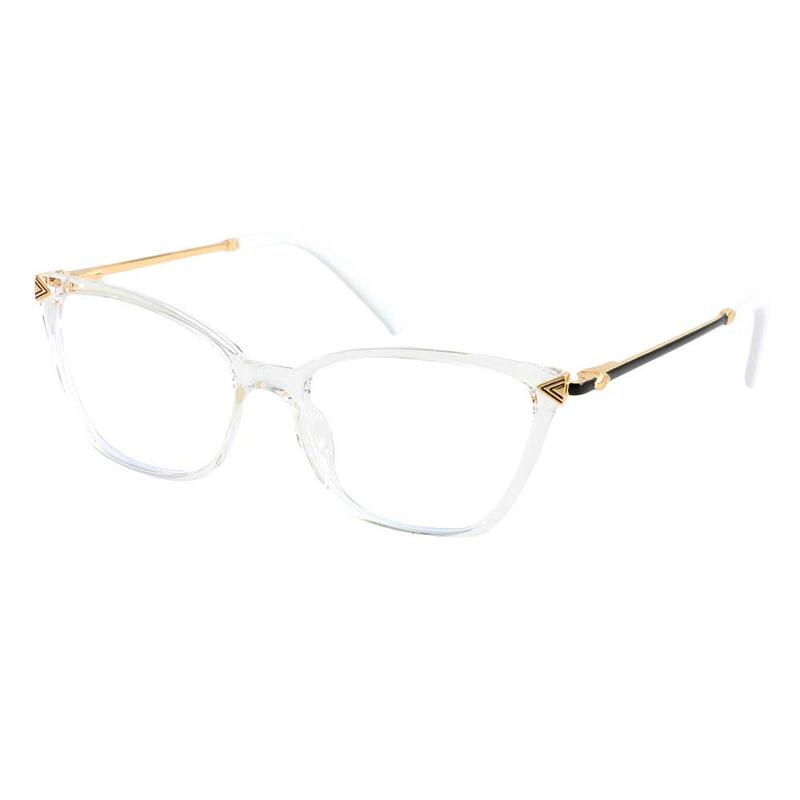 Occhiali da Vista Malthus Cat Eye Chiaro 