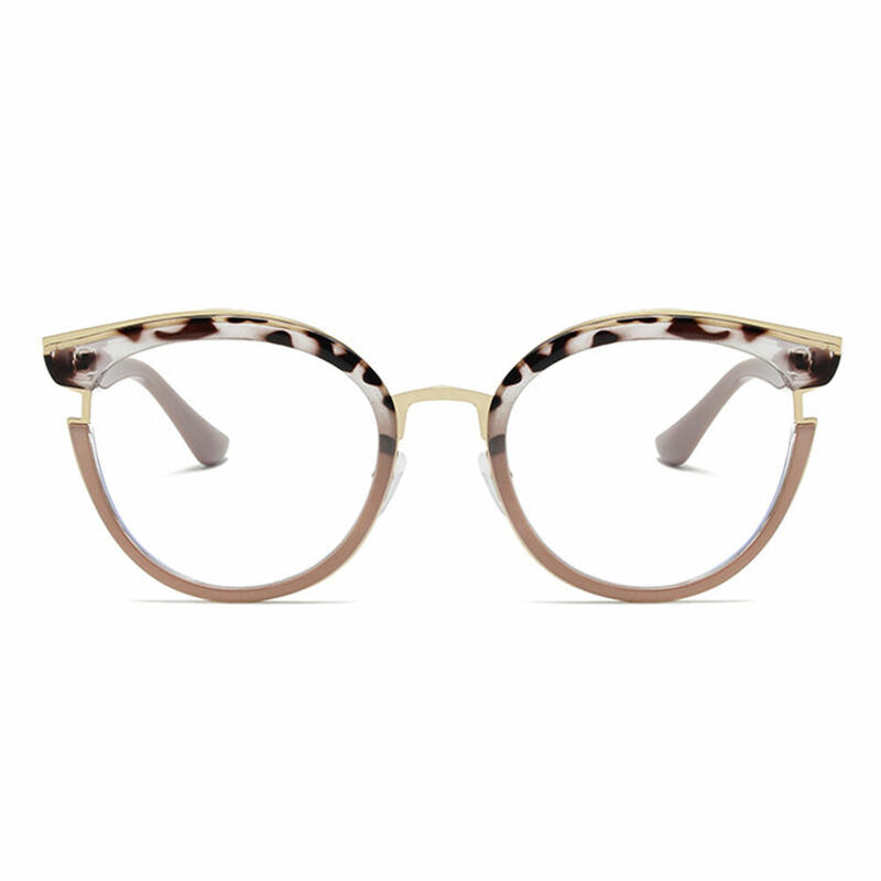 Harte Cat Eye Gray Glasses