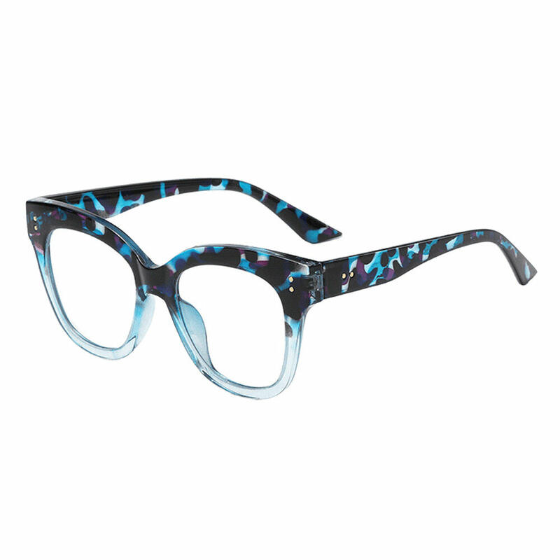 Augustine Quadratische Blaue Brillen