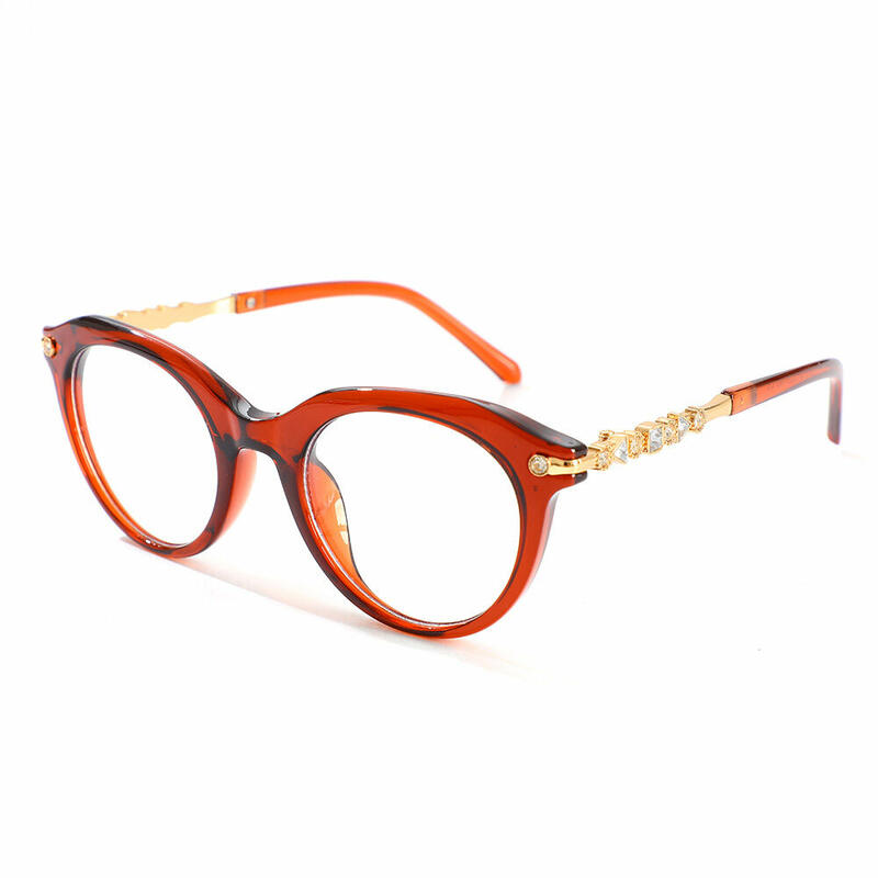 Occhiali da Vista Gallacher Cat Eye Marrone