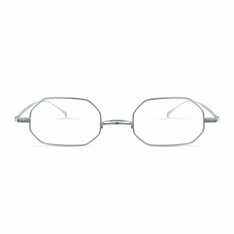 Boyle Geometric Silver Glasses