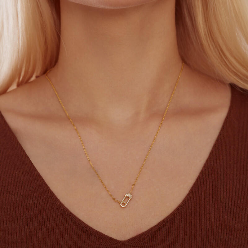 "Yearning life" Round Cut Necklace