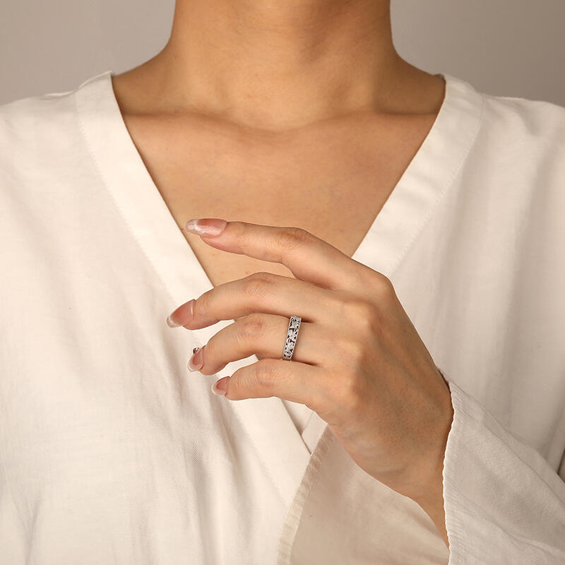 "I Love You More" Classic Wedding Ring