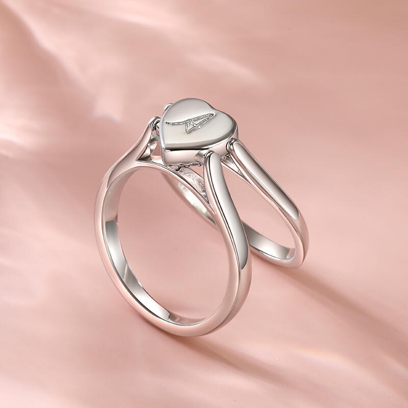 Jeulia ファンタジースター＆ムーン シーグラス スターリングシルバーリング