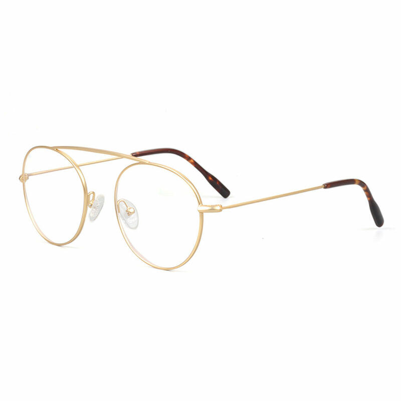 Sylviw Aviator Gold Glasses
