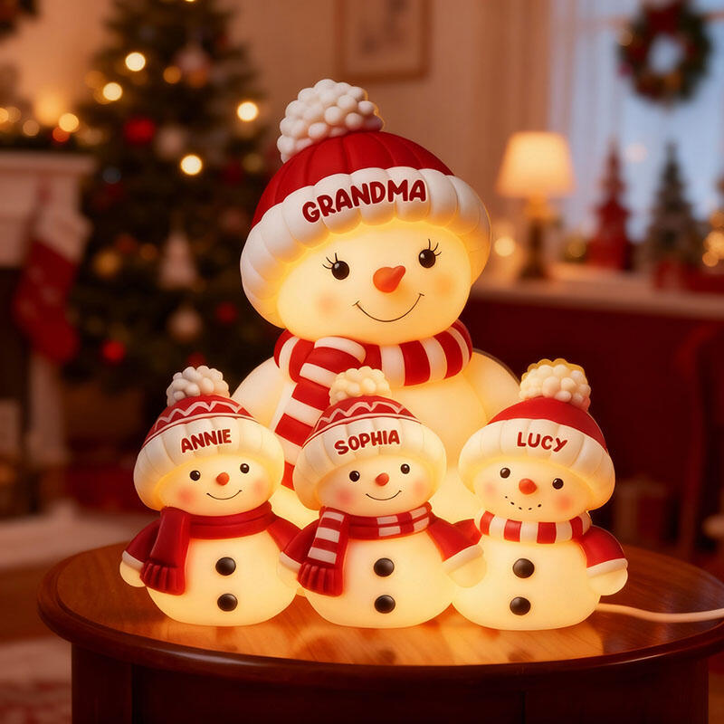 Personalized Name Night Light Cute Gift for Family