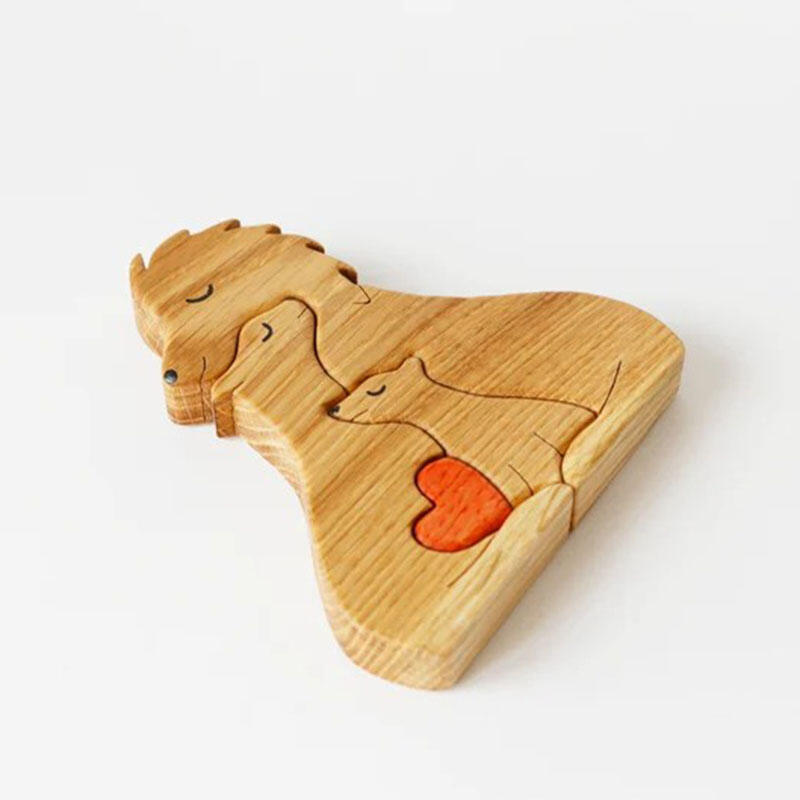 Relaxdays 4 Puzzle In Legno A Cuore Per Matrimonio - 45x45 Cm - 49 Pezzi Ciascuno - Libro Degli Ospiti Alternativo - 4