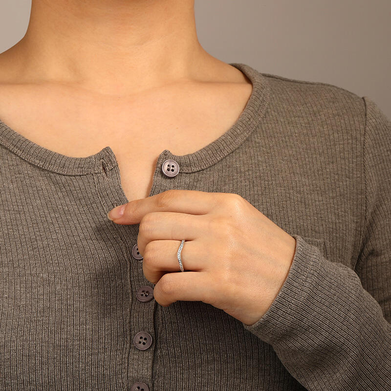 "Die ewige Wahrheit" Klassischer Hochzeitsring