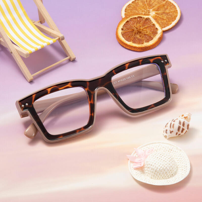 Lunettes de Vue Bronte Carré Écaille