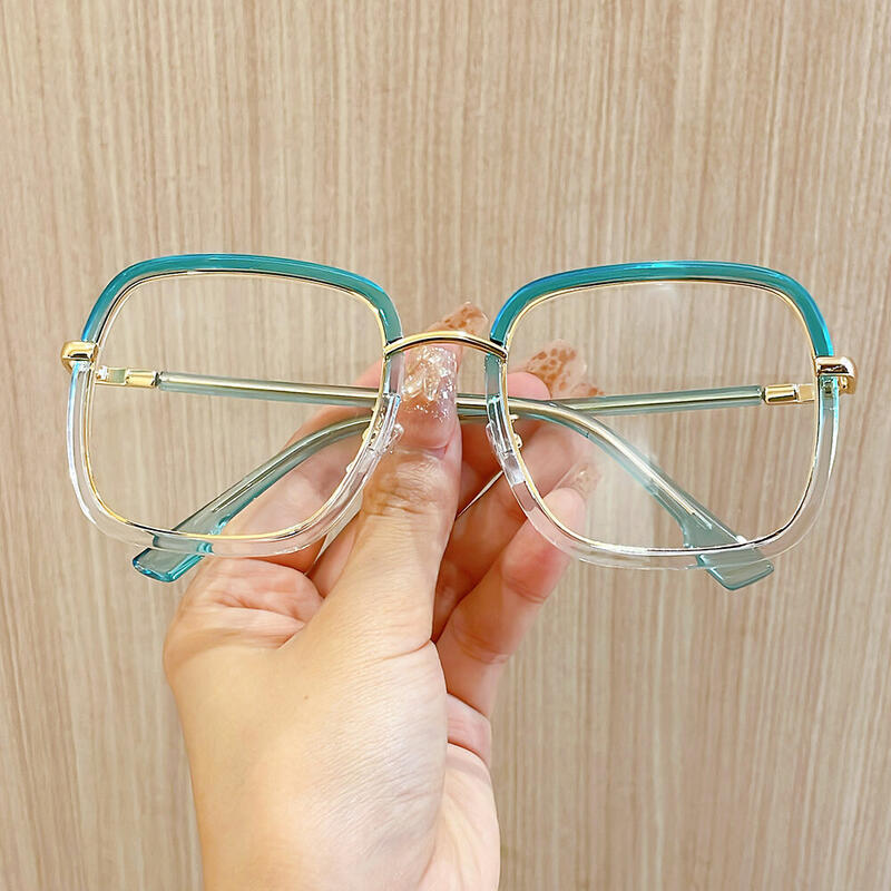 Timoth Square Blue Glasses
