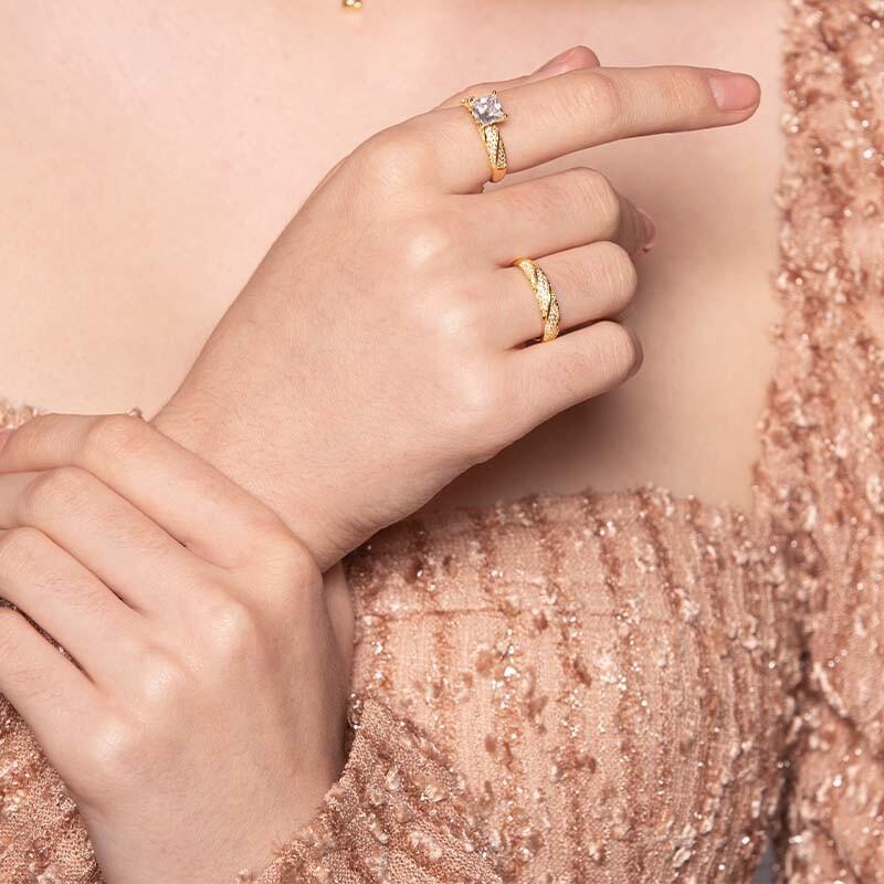 "Your Sweetness" Classic Wedding Ring