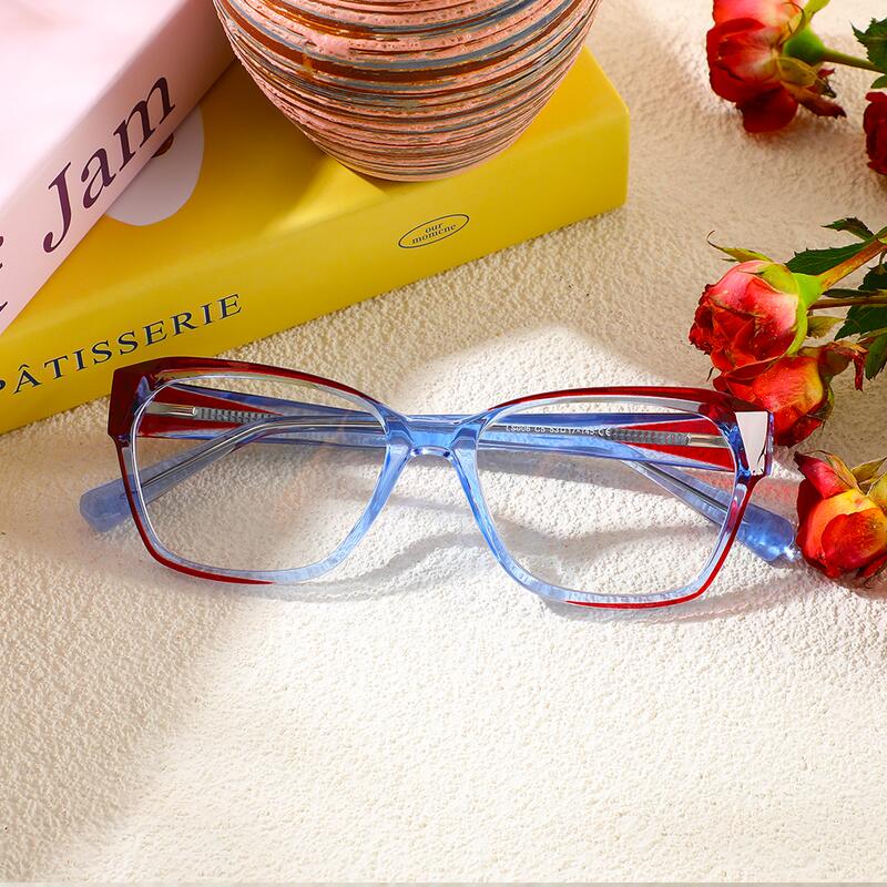 Lunettes de Vue Tracy Cat Eye Bleu 