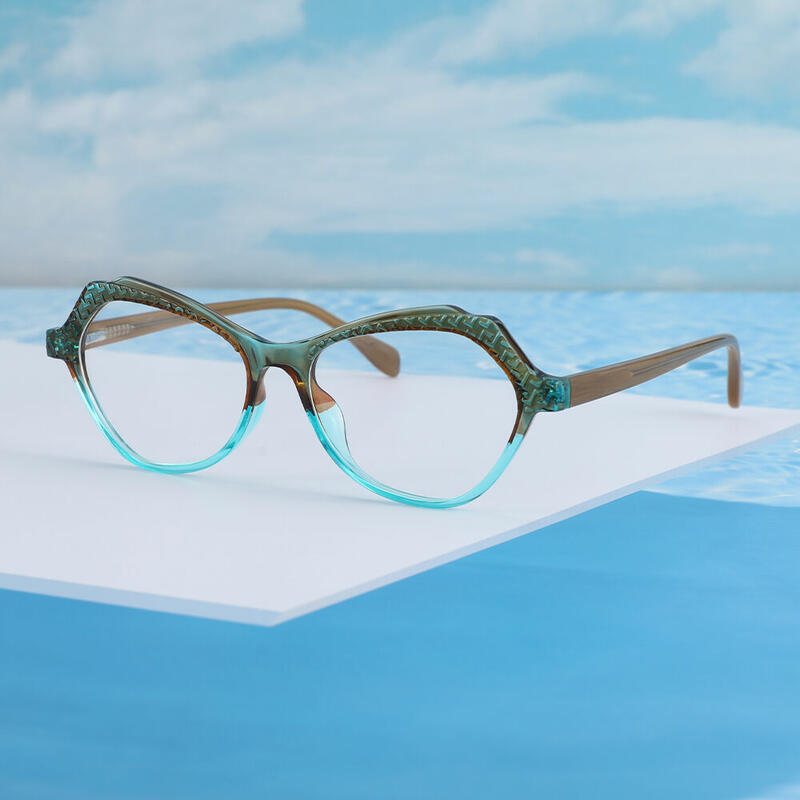 Occhiali da Vista Bentham Cat Eye Marrone 