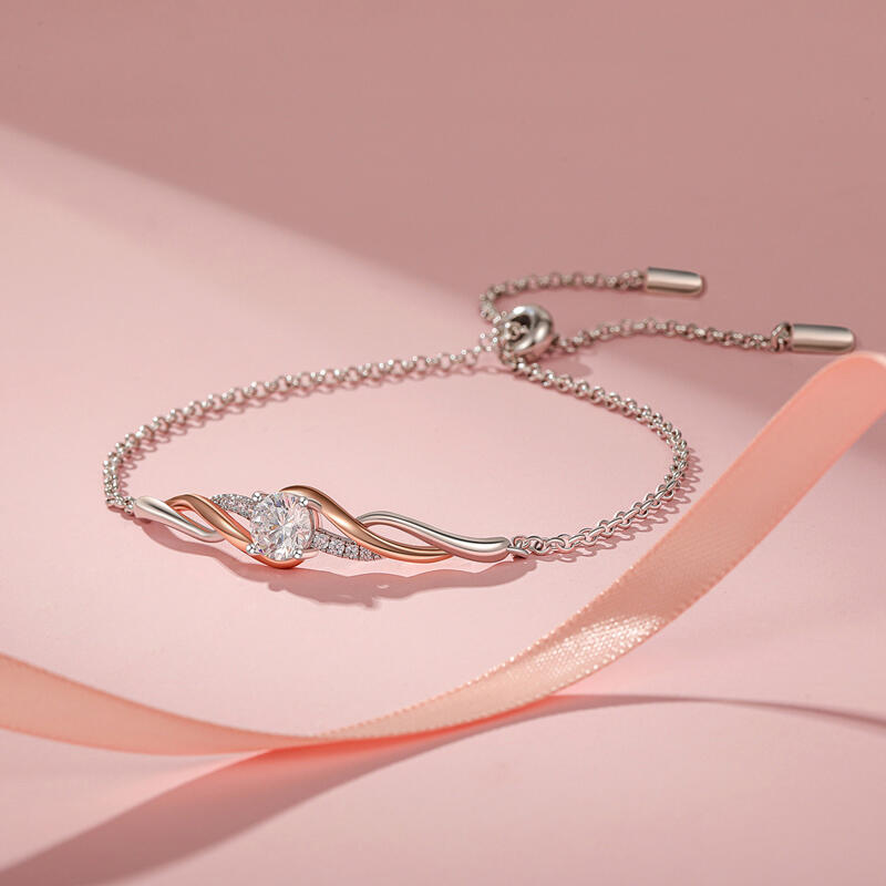Jeulia Bracelet Vague Classique Amore Personnalisé