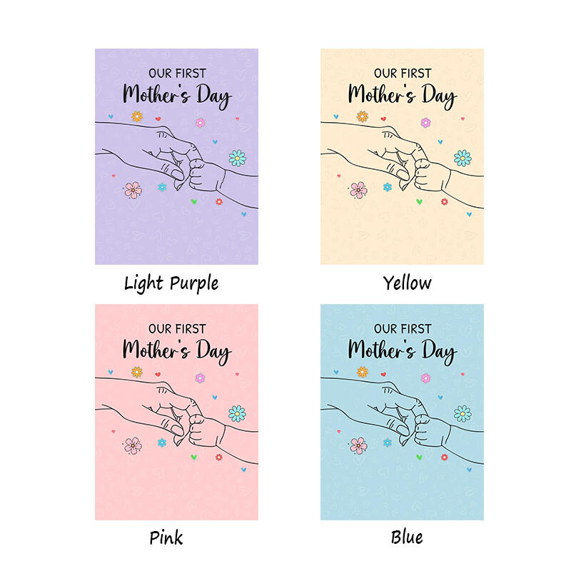 Personalisierte Kuscheldecke mit Namen mit niedlichem Blumenmuster Kreatives Geschenk zum Muttertag