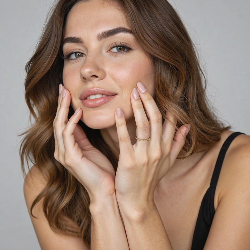 "Angel's Vow" Classic Wedding Ring