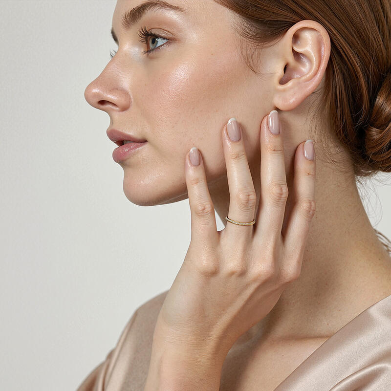 "Angel's Vow" Classic Wedding Ring