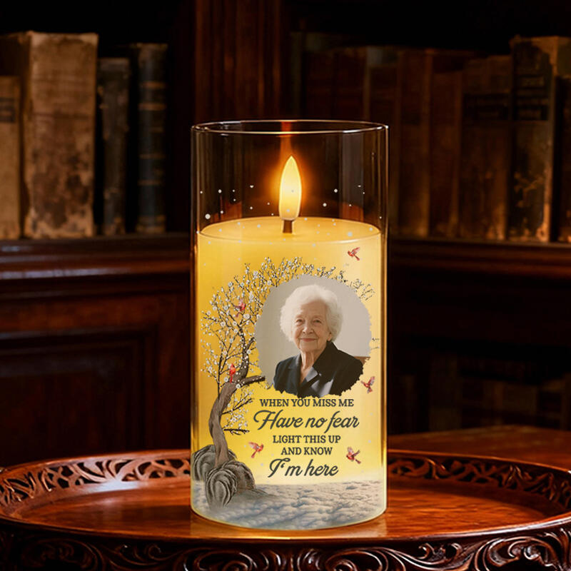 Bougeoirs LED personnalisés bougies électroniques arbre commémoratif décoration de bureau pour Noël