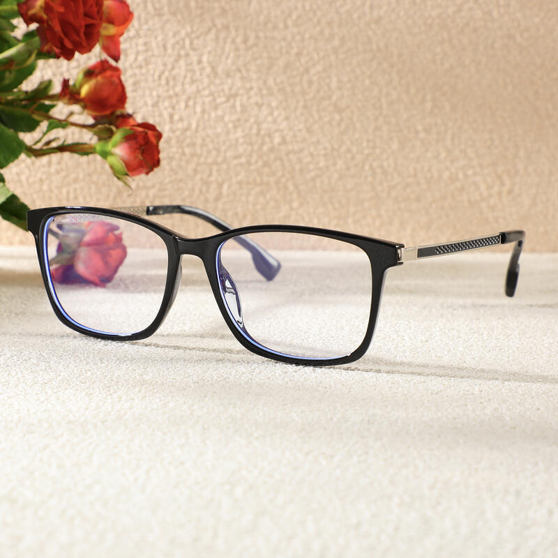 Occhiali da Vista Charlotte Rettangolare Nero 