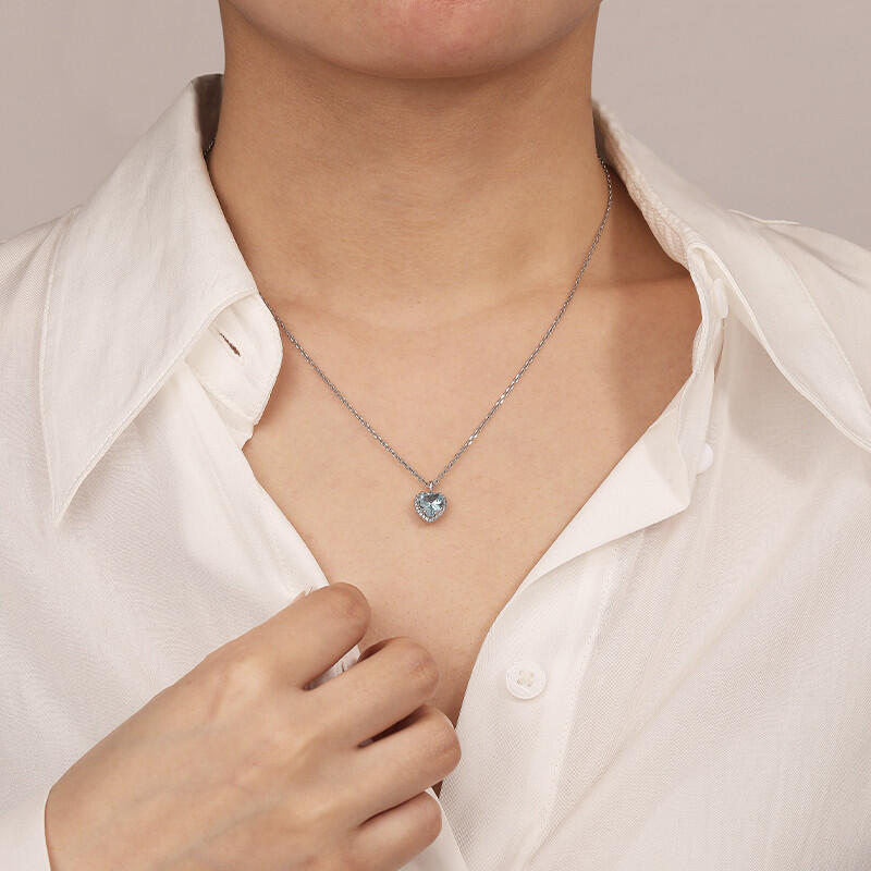 "The Secret Of My Heart" Halo Necklace