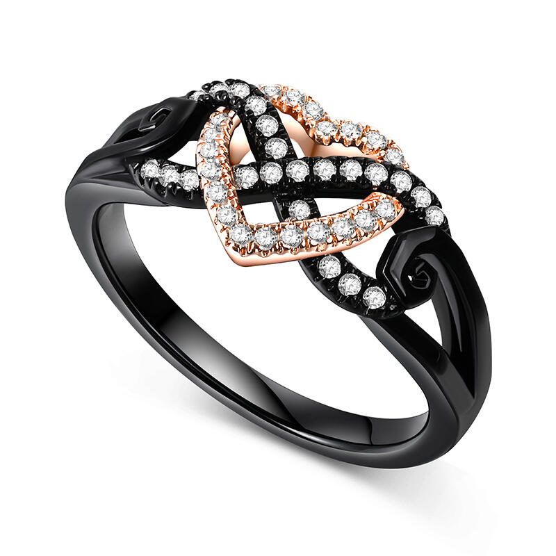 Jeulia Bague Amour sans fin Cœur Infini Argent Sterling