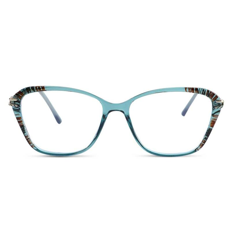 Occhiali da Vista Edwii Cat Eye Blu 