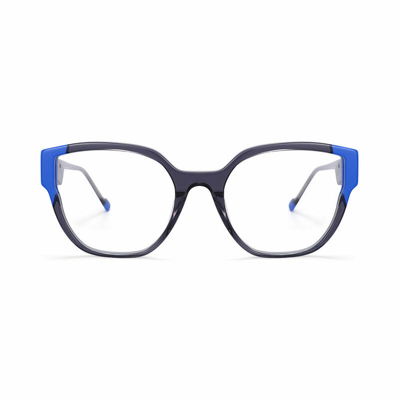 Mysti Cat Eye Gray Glasses