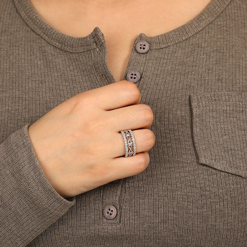 "JE T'AIME" 3pcs Bridal Set