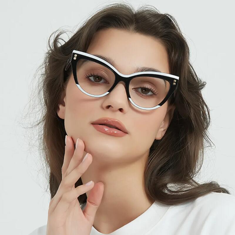 Bevis Cat Eye Black Glasses