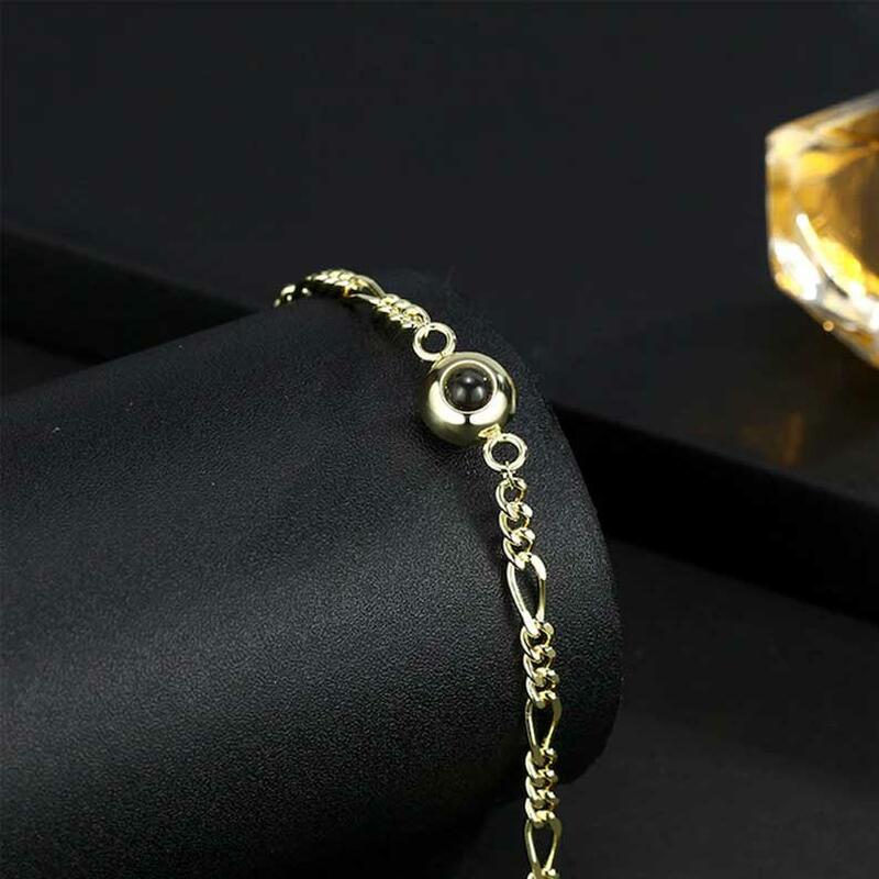 投影 写真 写真入れ ブレスレット カスタマイズ